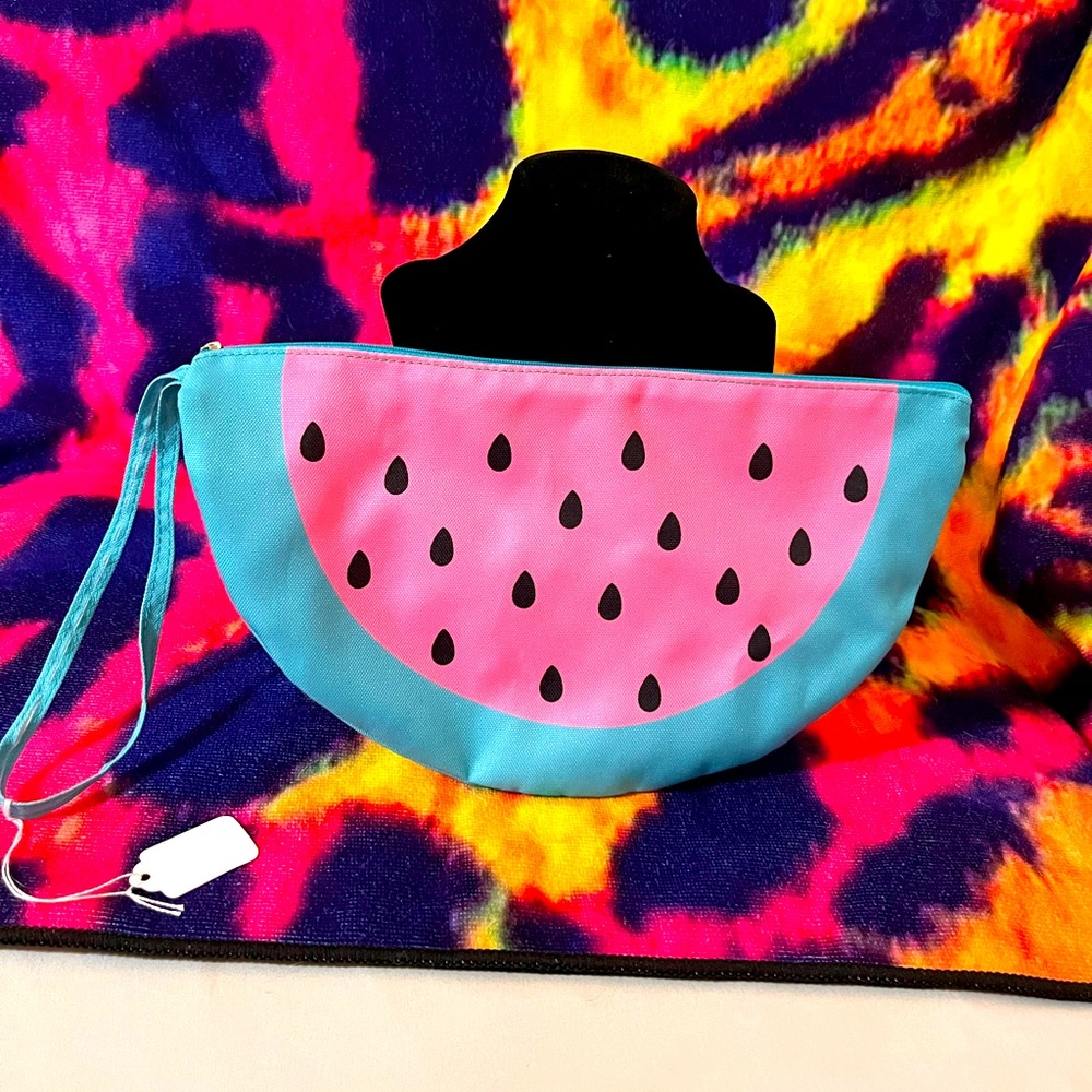 Watermelon Cosmetic Bag